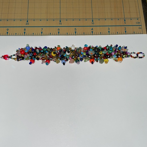 Messy Beads Multi Color Bracelet - Picture 7 of 7